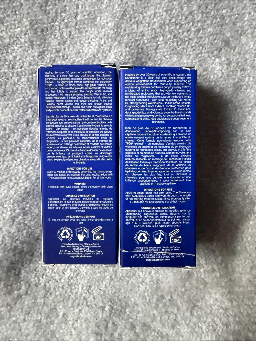 Augustinus Bader The Shampoo & The Conditioner Set - NWT
